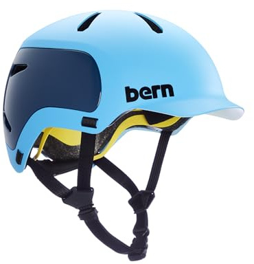 Bern Watts 2.0 MIPS Adult Bike Helmet with Rotational Impact Safety│Adjustable│Adapts to All Seasons│ EN1078 Certified