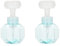 2 Stücke Schaumspender Pumpspender Schäumende Seifenspender Pumpflaschen Leere Schaumhersteller Behälter Reiseflaschen für Duschgel Gesichtsreiniger Handlotion Shampoo