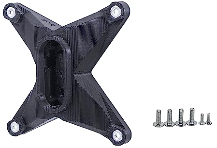 3IDEE VESA Adapter compatible with MSI Optix (G241, G241VC, MAG341CQ, G27C, G27C4, G27CQ4, G27C2, AG32C, AG32CQ) - screw set included - 75x75mm (Black) - 1-Pack