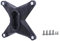 3IDEE VESA Adapter compatible with MSI Optix (G241, G241VC, MAG341CQ, G27C, G27C4, G27CQ4, G27C2, AG32C, AG32CQ) - screw set included - 75x75mm (Black) - 1-Pack