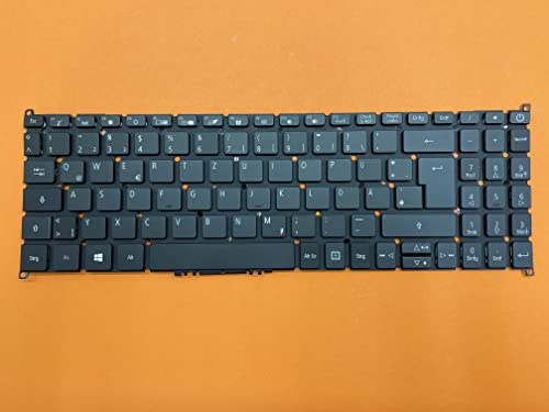 T-ProTek DE-Tastatur Keyboard Beleuchtung kompatibel für Acer Swift 3 (SF315-52-317K)