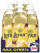 LENOR Weichspüler in der Waschmaschine, Konzentrat, 200 Waschgänge (8 x 25), Gold und Vanilleblüten, für optimale Frische und Weichheit, inspiriert von der Natur