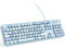 KNOWSQT Wired Computer Keyboard - Colorful Retro Round Keys for Windows, Laptop, PC, Desktop, Mac
