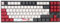 Varmilo VEA87 Beijing Opera TKL Gaming Tastatur, MX-Silent-Red, weiße LED - US Layout