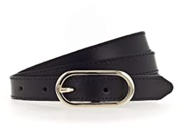 Tamaris Gürtel Essential Classics TB0015L07 Damen Gürtel Uni schwarz 0790