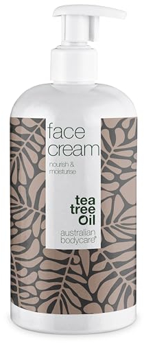 Face Cream for Pimples, Acne & Blackheads 500 ml – Fast-Absorbing Moisturizer with Bakuchiol, Vitamin E & Natural 4-Terpineol, Known from Tea Tree Oil