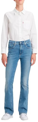 Levis Damen 725 HIGH Rise Bootcut MED Indigo - Worn IN, Lapis Speed, 27W / 30L EU