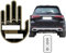 EHOTER LED Mittelfinger Road Rage Schild für Autofenster Lustiges Auto Fingerlicht mit Fernbedienung Cool Licht Up Finger Auto Innenlicht Flick Hand Licht Auto Assesoriess Autozubehör Geschenk