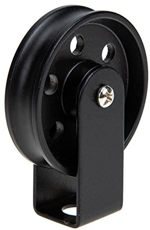 Warmhm Vintage Pulley Wheel Retro Pulley Wheel Vintage Wall Ceiling Mount Pulley Wheel Decorative Wall Mount DIY Pendant Lamp Pulley Wheel for Chandelier Plant Grow Lights (50mm)