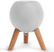 GGMM HomePod Mini Ständer, HomePod Mini Halterung, Dock aus Holz mit Metallrahmen, Kirschholz