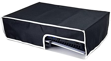 Fiorky Custodia Antipolvere for PS5 AntiGraffio/Imformeabile Custodia Protettiva for Sny Plystation 5 Custodia Protettiva for Console di Gioco PS5 Custodia Lavabile Parte Economica della