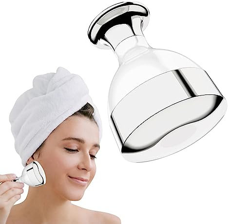 Martillo de hielo para la cara, rodillo facial de hielo, masajeador facial de hielo, masajeador facial cómodo, masajeador facial frío, masajeador facial frío, dispositivo de cuidado de la piel para