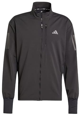adidas Men's Own the Run Winterized Jacket, Black, XS
