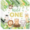 20 Stück Servietten Kindergeburtstag,Servietten Dschungel,Party Motiv Tiere,Blätter,Party Animals,für Waldtiere Geburtstag und servietten Tiere 16.5x16.5cm
