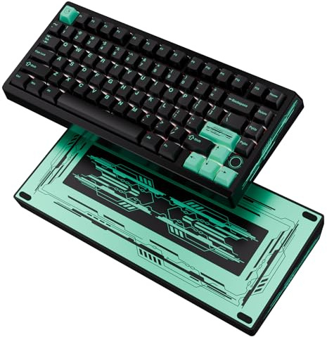 BOOG75 75% Gaming Keyboard with GATERON KS-37B Magnetic Switches, Rapid Trigger Toggle Hall Effect Keyboard, Hot Swappable, Gasket Mount Wired Custom Aluminum HE Keyboard for Laptop PC (Black)