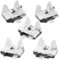 QUMIIRITY 5pcs Thermal Overload Protector for Refrigerator Compressor 1/1/3hp 1/4hp 1/5hp 1/ Fridge Power Overheat Protector Replacement Part