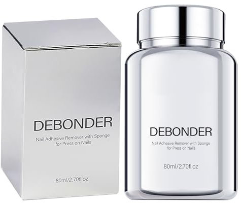 Cushangty Nagelkleber Entferner - Nagelschwamm Entferner & Lösungsmittel | Geruchloser Hautfreundlicher Gelkleber Entferner Für Nägel Für Frauen & Männer Tägliche Anwendung