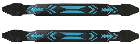 2 x Kopfschutz für Strand, Tennisschläger, Paddleball, Paddel, Tennisband, Kopfschutz, Ersatz-Kopfkantenschutz, Schlägerschutz, Aufkleber, Schutzband