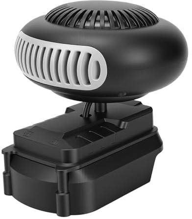EIMSOAH Radiateur Portatif de 170 W avec Réglages de Température Réglables pour le Camping en Dortoir de Bureau