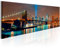 decomonkey Bilder New York 150x50 cm XXL 1 Teilig Leinwandbilder Bild auf Leinwand Vlies Wandbild Kunstdruck Wanddeko Wand Wohnzimmer Wanddekoration Deko Stadt City Architektur