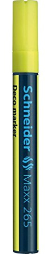 Deco-Marker 265 gelb Rundspitze 1-3mm