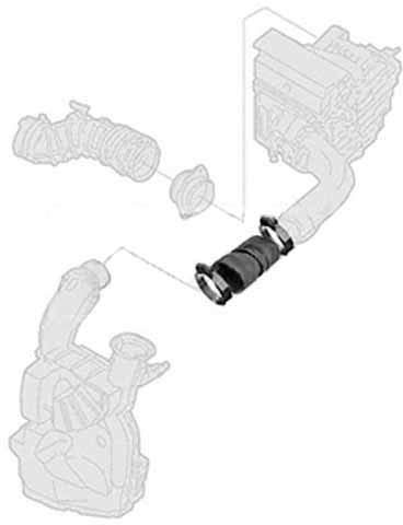 Borg & Beck BTH1479 Air Filter Hose To Fit Renault 1 6 16V 110HP