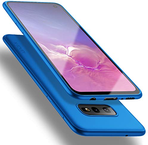 X-level Cover Compatibile con Samsung Galaxy S10E, Custodia Silicone Ultra Slim Sottile e Anti-Graffio Protezione in Morbida Case per Samsung Galaxy S10E -Blu