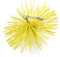 PYRO FEU 862557 Schornsteinkopf Nylon 100 mm metrisches Gewinde 12, gelb