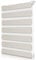 ROOMY Duo-Rollo Doppelrollo Klemmfix, ohne Bohren, Blickdicht, mit Montageschiene Sichtschutz Sonnenschutz Natur, 55 cm x 150 cm (B x L)
