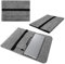 NAUCI Laptop Schutzhülle kompatibel für Samsung Galaxy Book / Book2 Pro 360 13,3 Zoll Tasche aus Filz mit Innentaschen Sleeve Hülle Cover Notebook Case, Farbe:Grau