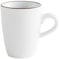 KAHLA 574732A69982C Pronto Line Espresso-Obertasse hoch 0,10 l Line chocolate brown | Espressotasse mit brauner Linie aus Porzellan