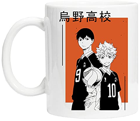 Haikyuu Karasuno KageHina Weiß Keramik Becher Tasse Für Tee Kaffee White Ceramic Mug Cup For Tea Coffee