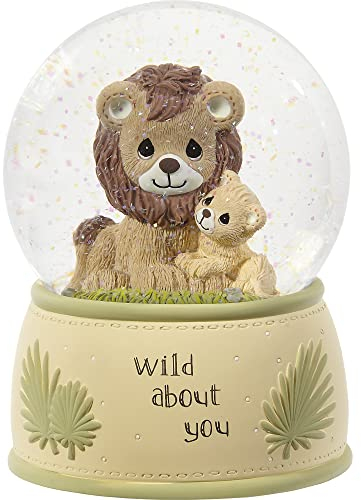 Precious Moments Baby Love Löwe Schneekugel