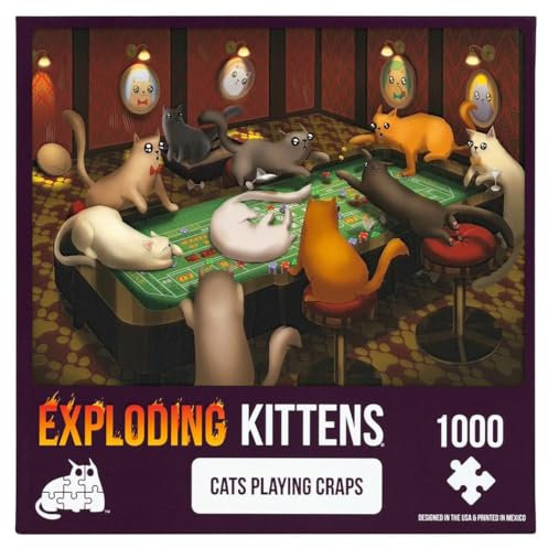 Cats Playing Craps (1000)
