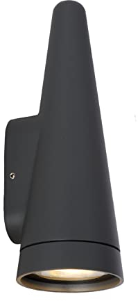 LUCIDE WIZARD - Wandleuchte Innen/Außen - LED Dim. - 1xGU10 - IP54 - Anthrazit