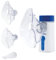 FARMAMED Aerosol Nebulizzatore Tecnologia Mesh Silenzioso Portatile per bambini e adulti con boccaglio e maschere, Batteria ricaricabile con cavo USB, Regolazione flusso vapore