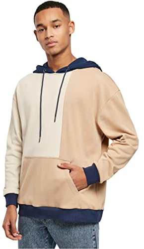 Urban Classics Herren Oversized Color Block Hoody