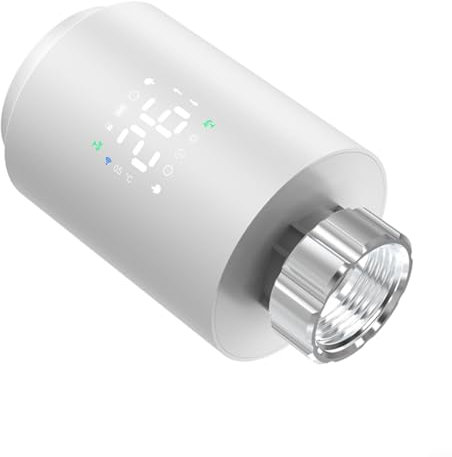Smart Radiator Thermostat, Tuya Smart Zig-Bee Radiator Actuator TRV Programmable Thermostatic Radiator Valve