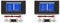 Zerthaus 2X PZEM015 Digital DC 0-200V Voltage Current with 200A Shunt Car Battery Tester Voltage Meter Monitor 12V 24V 48V