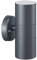 Philips Outdoor Kylis Wandleuchte up/down, 2x max. 25W, exkl. Leuchtmittel, IP44 wetterfest, schwarz