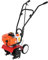 Haloppe Motore a benzina da 52 cc, 3 HP, 2 tempi, coltivatore per prato, con serbatoio da 1,2 l, larghezza di lavoro 20,3 cm, profondità di lavorazione, arancione
