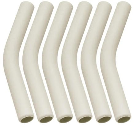 Stanley Cup Tumbler Straws, 6 Pcs Reusable Silicone Tips, 8mm Food Grade Rubber, Fit 8-10mm Diameter