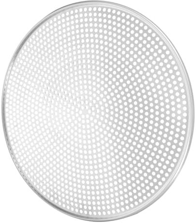 SHOWERORO Bandeja Para Pizza De Aluminio Perforada Rejilla Para Hornear Pizza Para Horno Para Cocinar y Servir Eventos