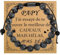 Bracelet Pierre Naturelle Pour Grand-Père - Cadeau Papy - Idée Pour Grands-Parents - Bracelet Homme - Cadeau Noël