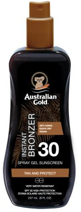 SPF 30 Spray Gel Bronzer New Formula