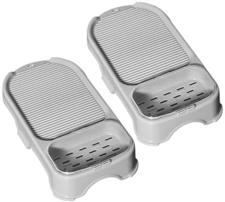 Housoutil Set Di 2 Lavamani Ergonomici in Stile Antico Con Portasapone Per La Scuola E La Casa