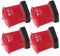 Toddmomy 4stücke Miniatur Briefkasten Modell Kreatives Schmuckstück Für Schreibtisch-Dekoration Rote Mini-Mailbox Für Mikro-Landschaft Miniatur-Garten Accessoire
