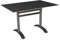 acamp Klapptisch | Wetterfester HPL Tisch | Robustes Aluminium | Pflegeleicht, abklappbar, platzsparend | Integrierte Kippsicherung & Arretierung | 6mm flach, stabil