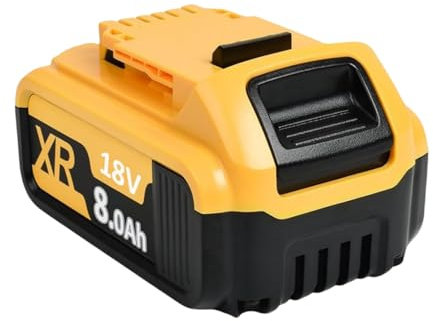 8000mAh Li-Ion Compatible with Dewalt battery 18V DCB203 DCB184 DCB101 DCB107 DCB112 DCB105 DCB115 with LED Indicator