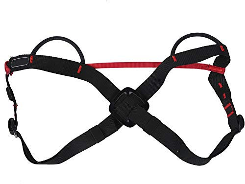 Leopacat Absturzsicherung Sicherheitsgurt, Fall System Mit Verstellbaren Gurten Und Integriertem Stoßdämpfer Hochfeste Stahlkarabiner En Zertifiziert für Dacharbeiten